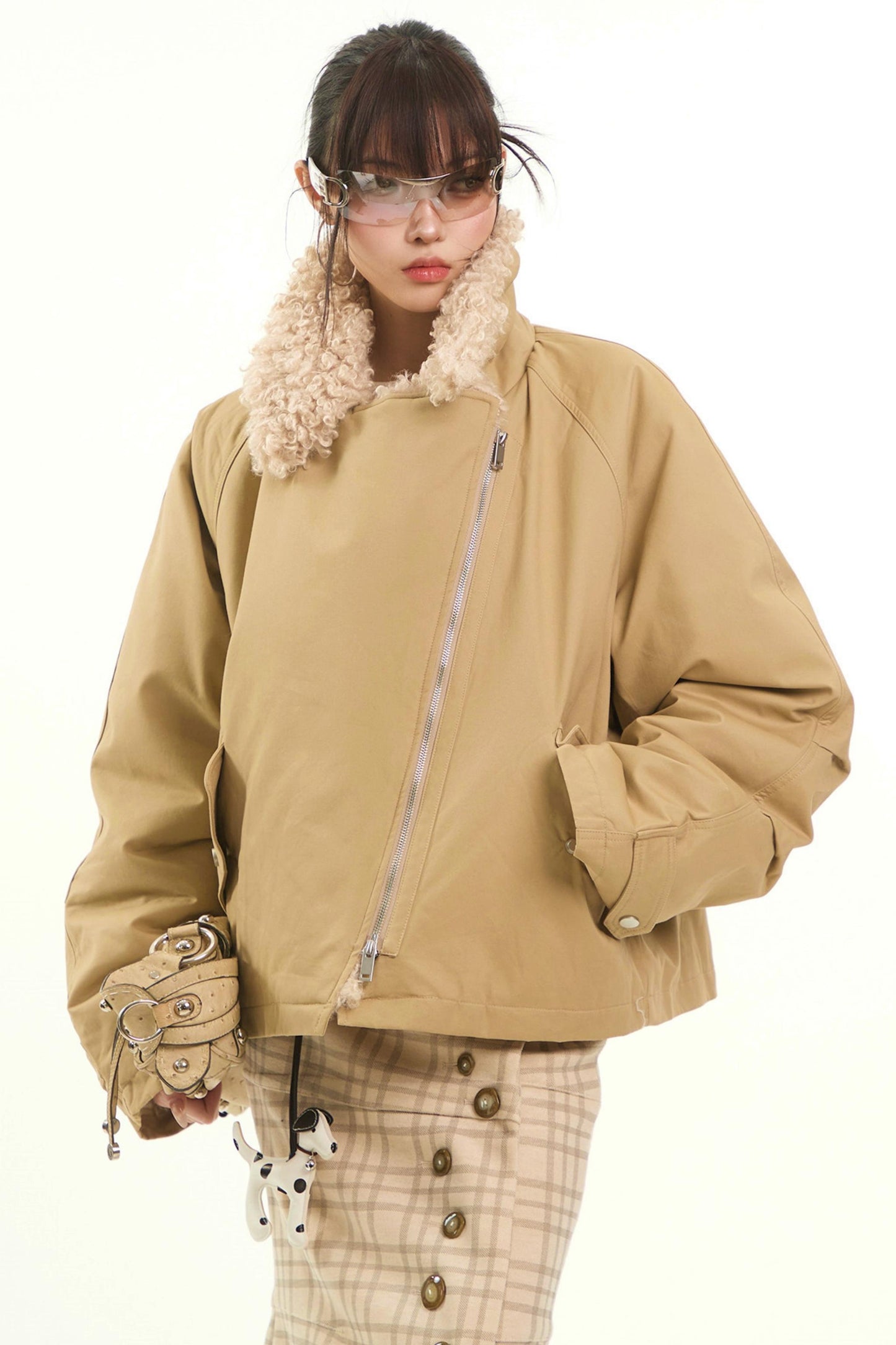 American Retro Lamb Wool Jacket