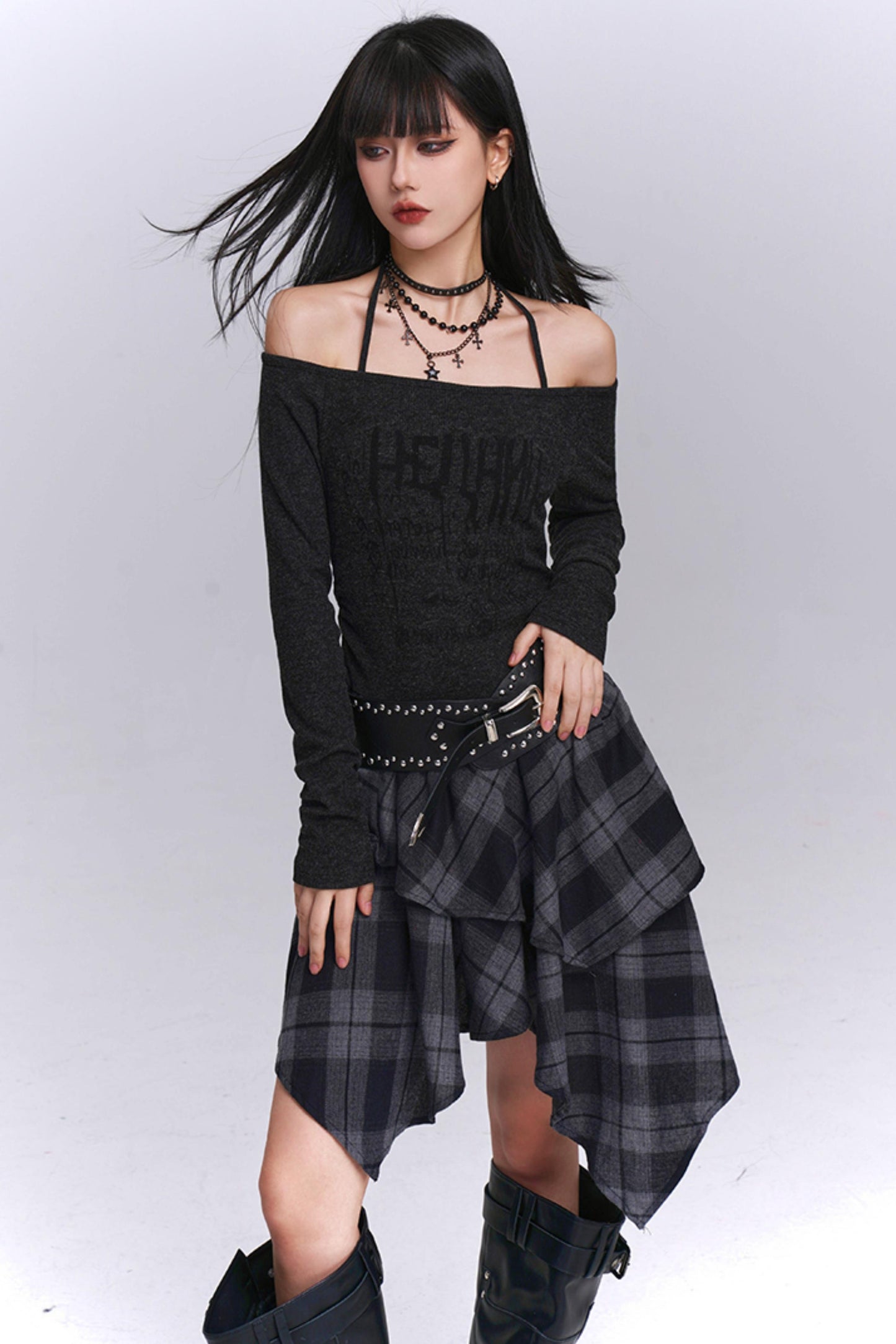 Hot Girl Off-Shoulder Party Dress