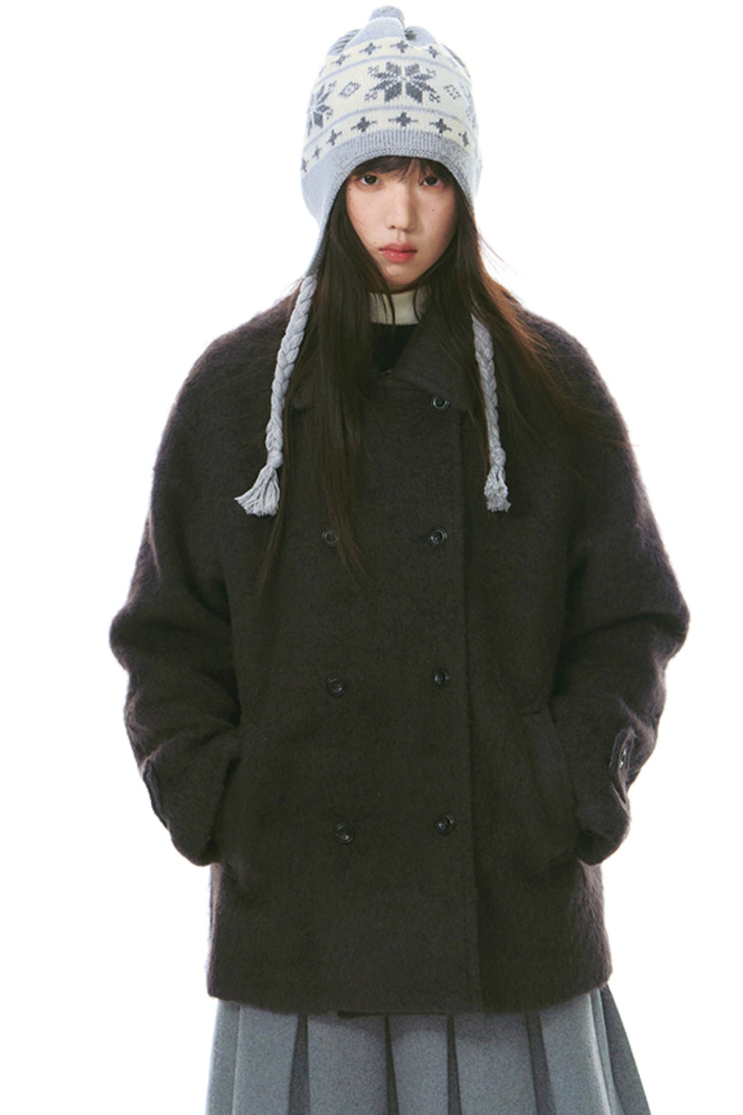 Simple Woolen Jacket