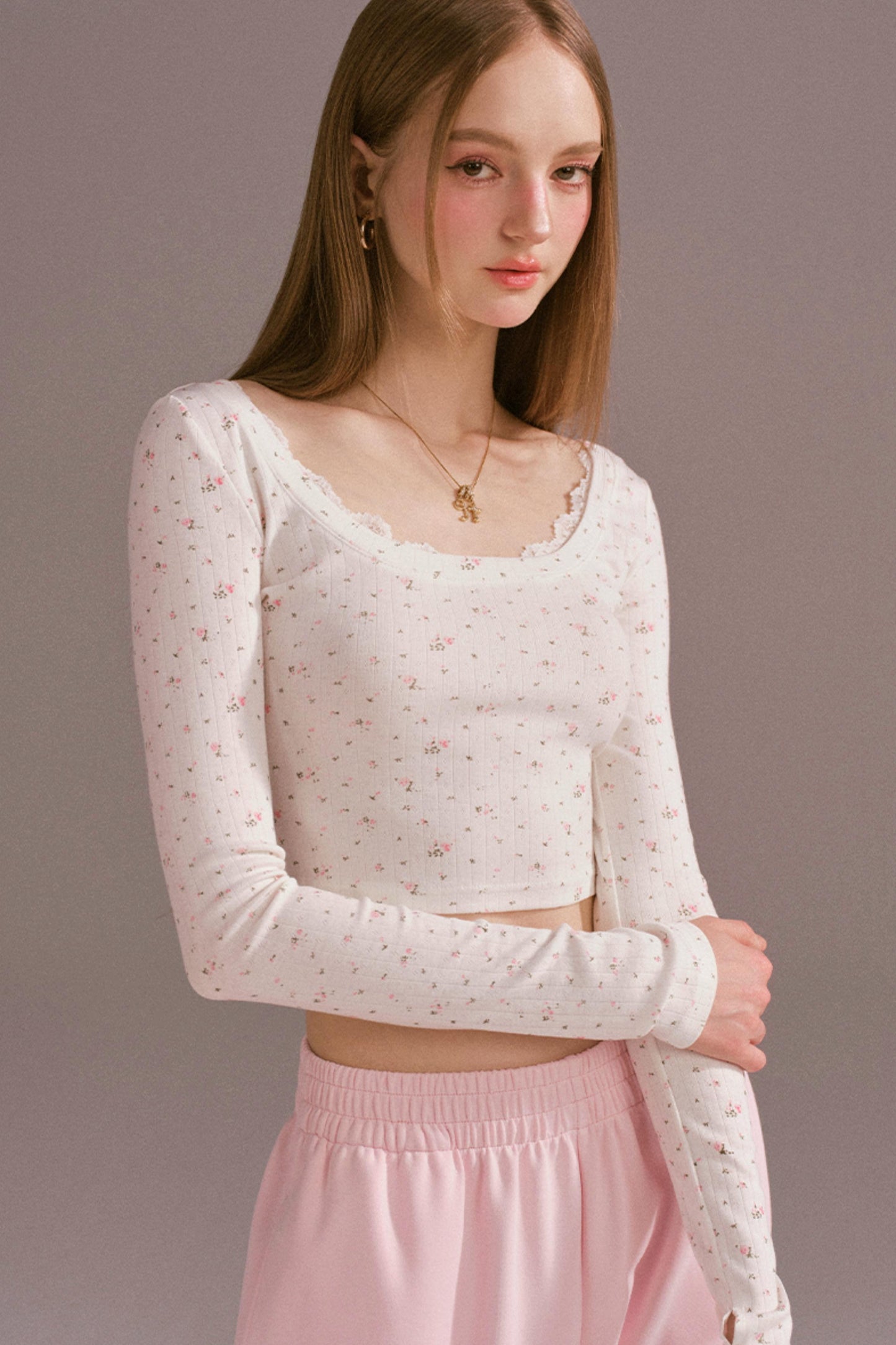 Spice Girl Hooded Knitted Cardigan Set-Up