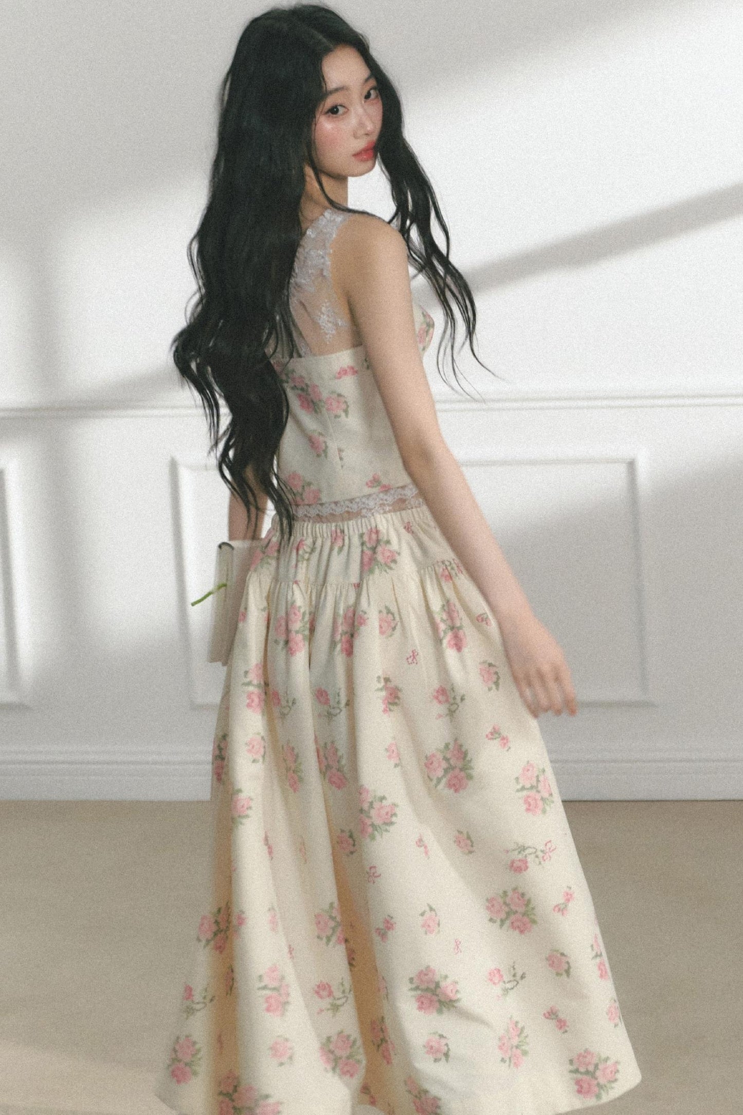 Fit Lace Detail Strap Top