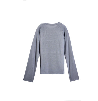 Slanted-Shouldered Summer T-Shirt