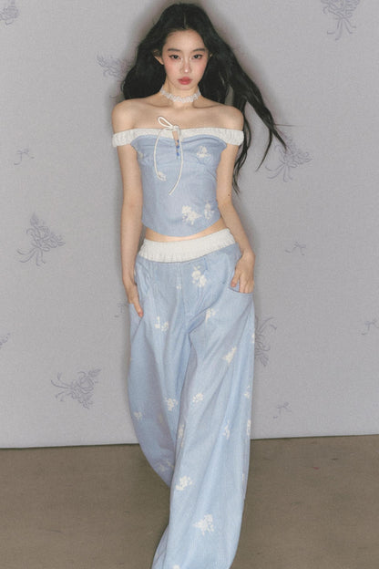 Bloom Camisole & Pants Set-Up