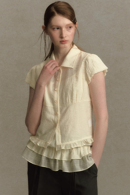 Ruffled Summer Shirt