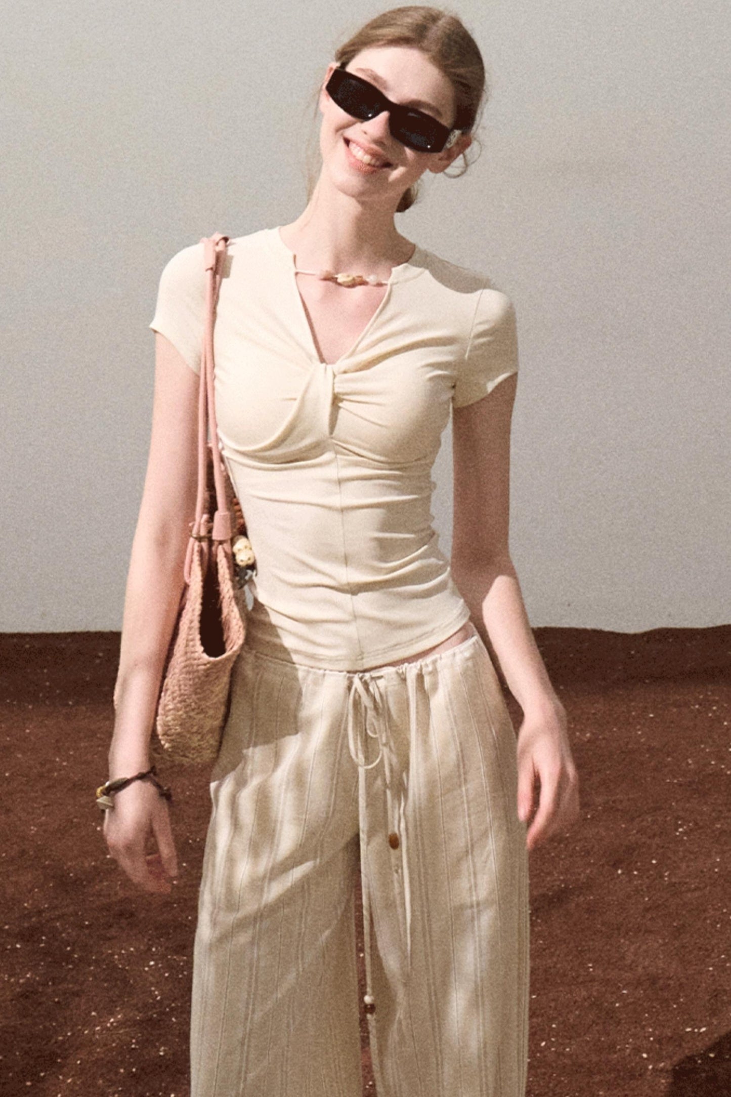 Amber Striped Pants Set-Up