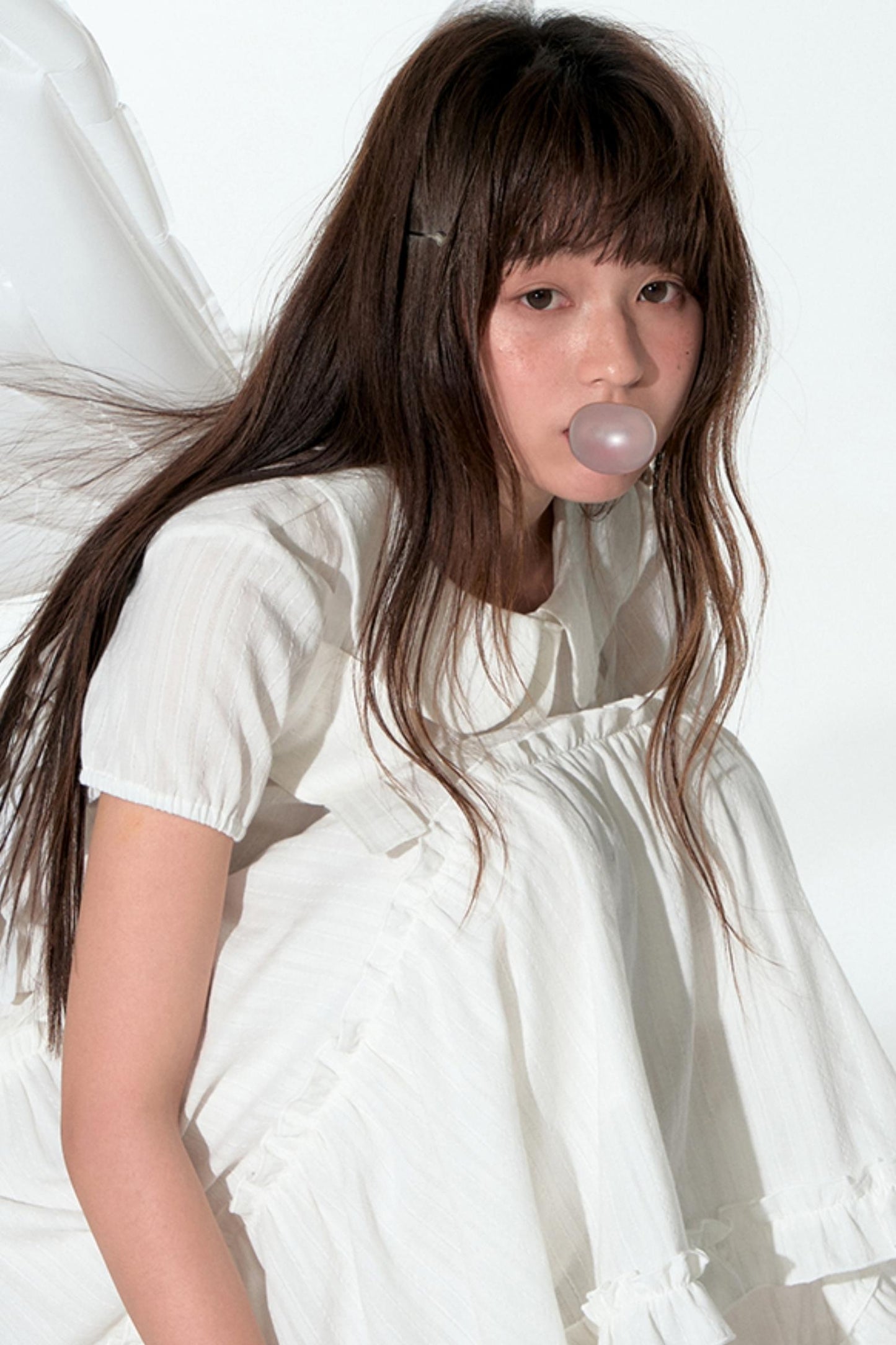 Sweet Cotton Plaid Skirt Set-Up