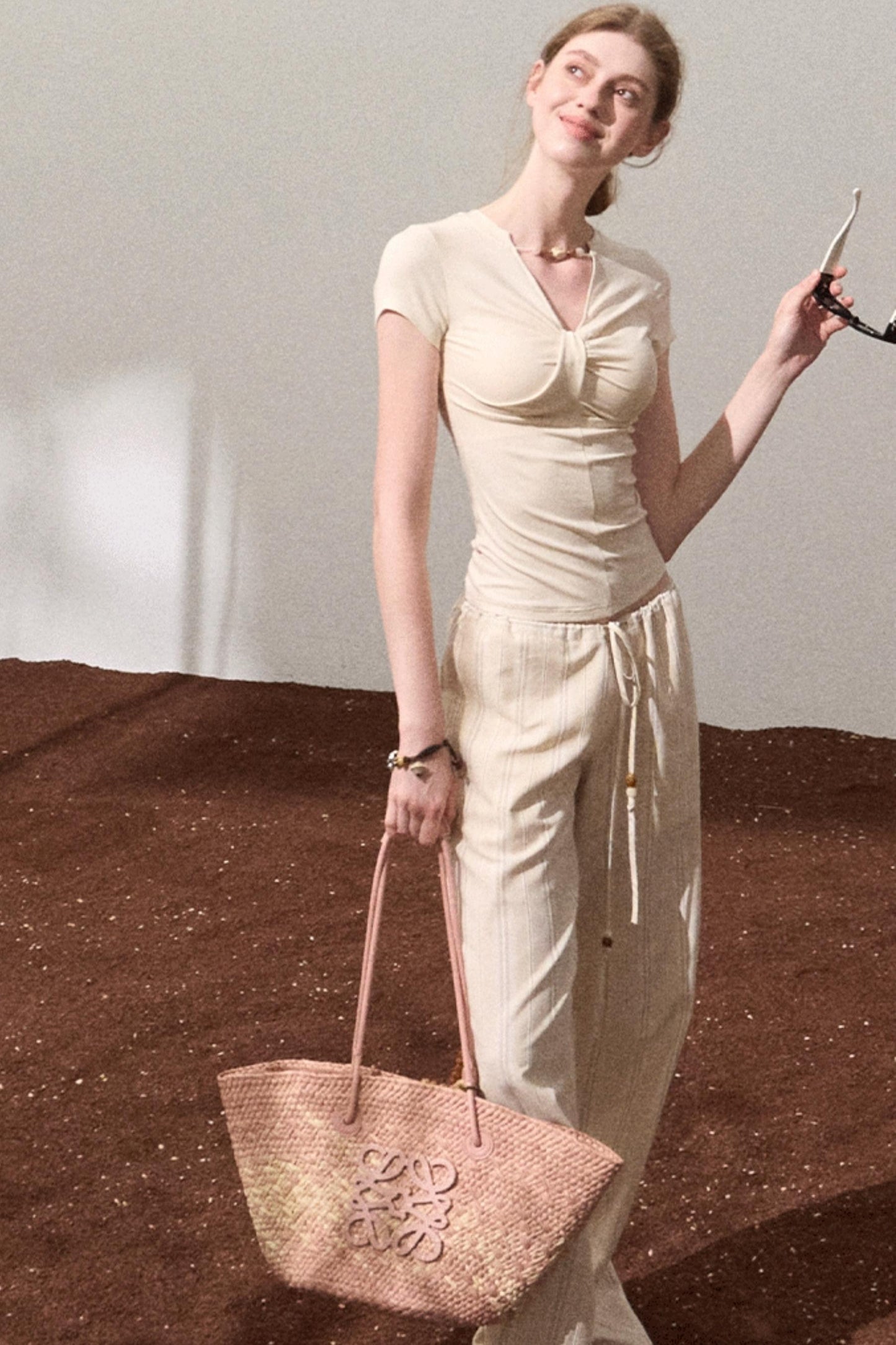 Amber Striped Pants Set-Up