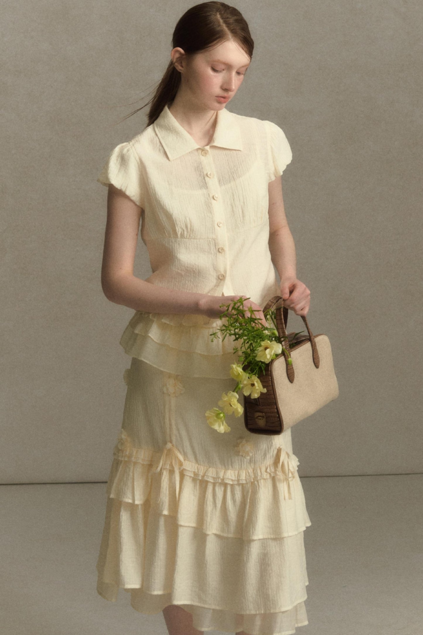 Ruffled Summer Shirt