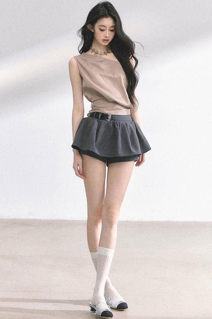 Manta Love Letter Shoulder Top