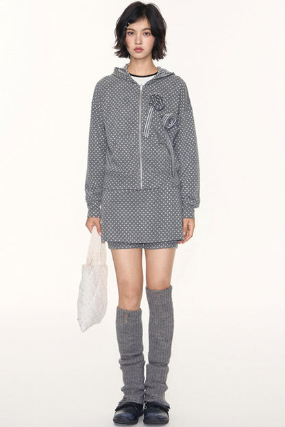 Reversible Polka Dot Set-Up