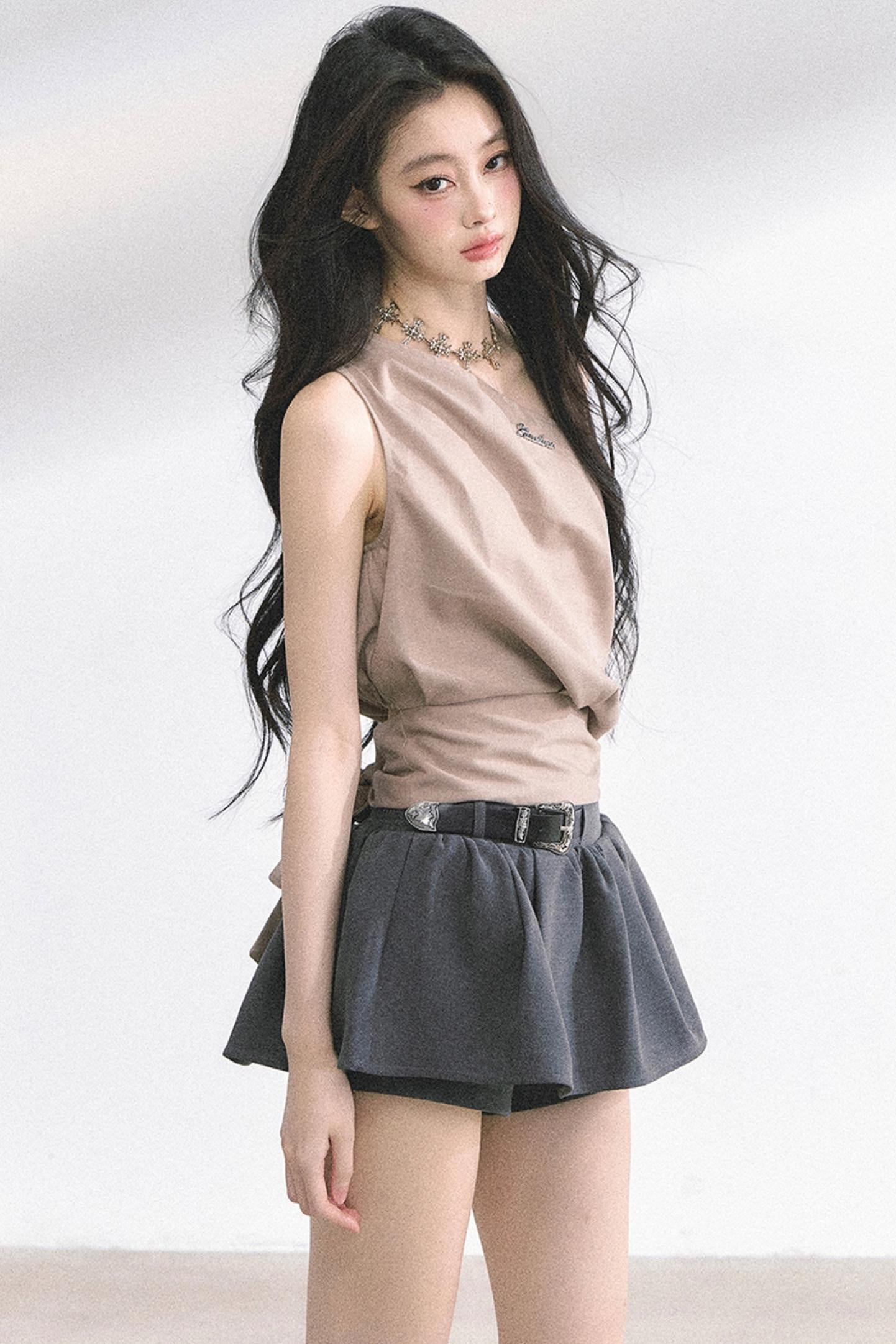 Manta Love Letter Shoulder Top