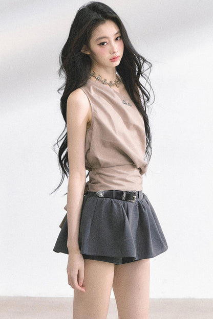 Manta Love Letter Shoulder Top