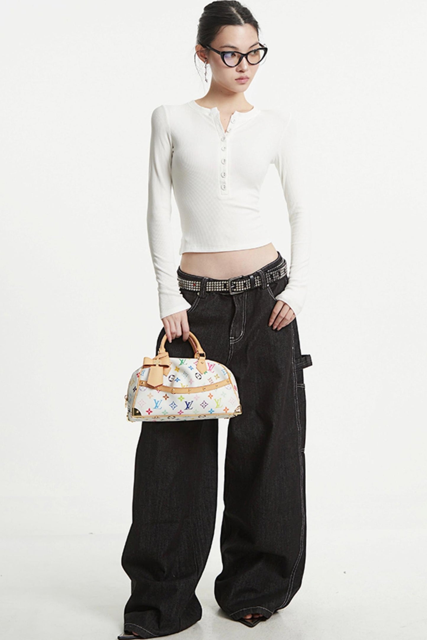 Solid Color Long Sleeve T-Shirt