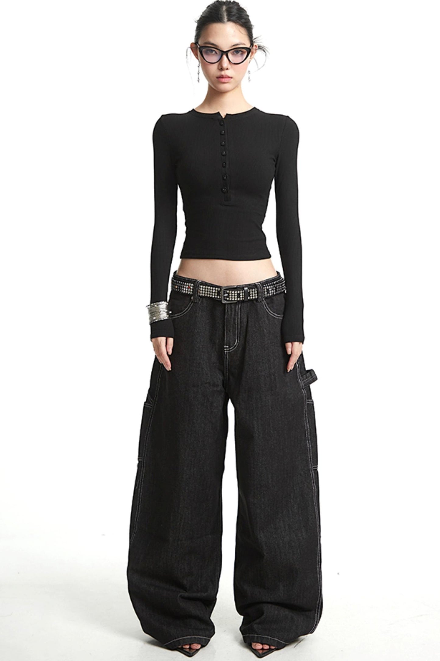 Solid Color Long Sleeve T-Shirt