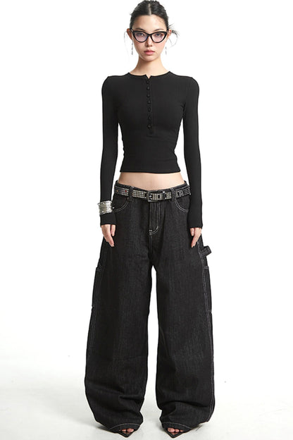 Solid Color Long Sleeve T-Shirt