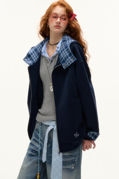 Inner Jean Contrast Jacket Set-Up