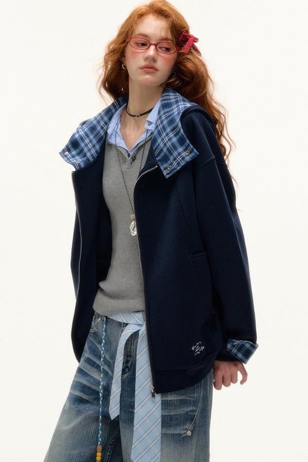 Inner Jean Contrast Jacket Set-Up