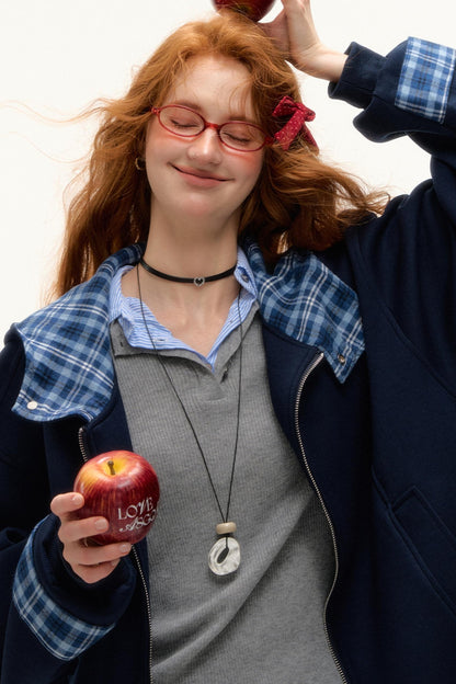 Inner Jean Contrast Jacket Set-Up