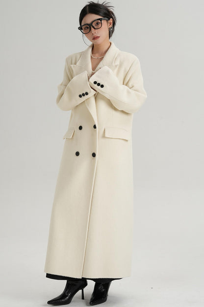 Straight Wool Coat