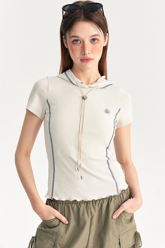 Cool Tech Hooded Short Sleeve T-Shirt