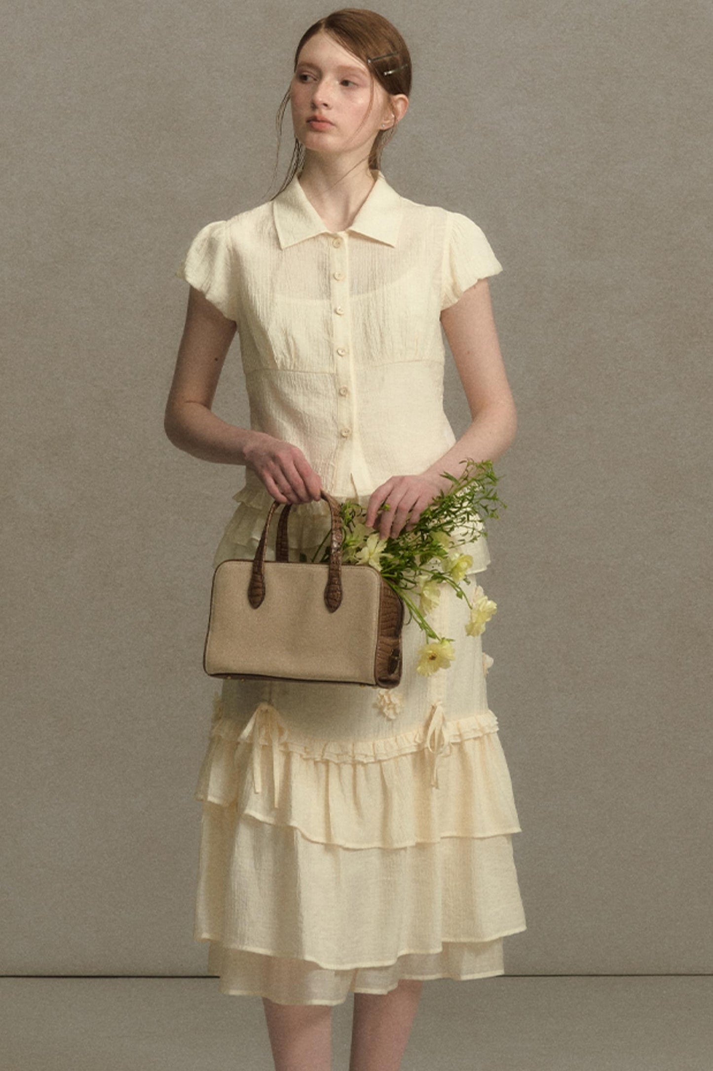 Ruffled Summer Shirt