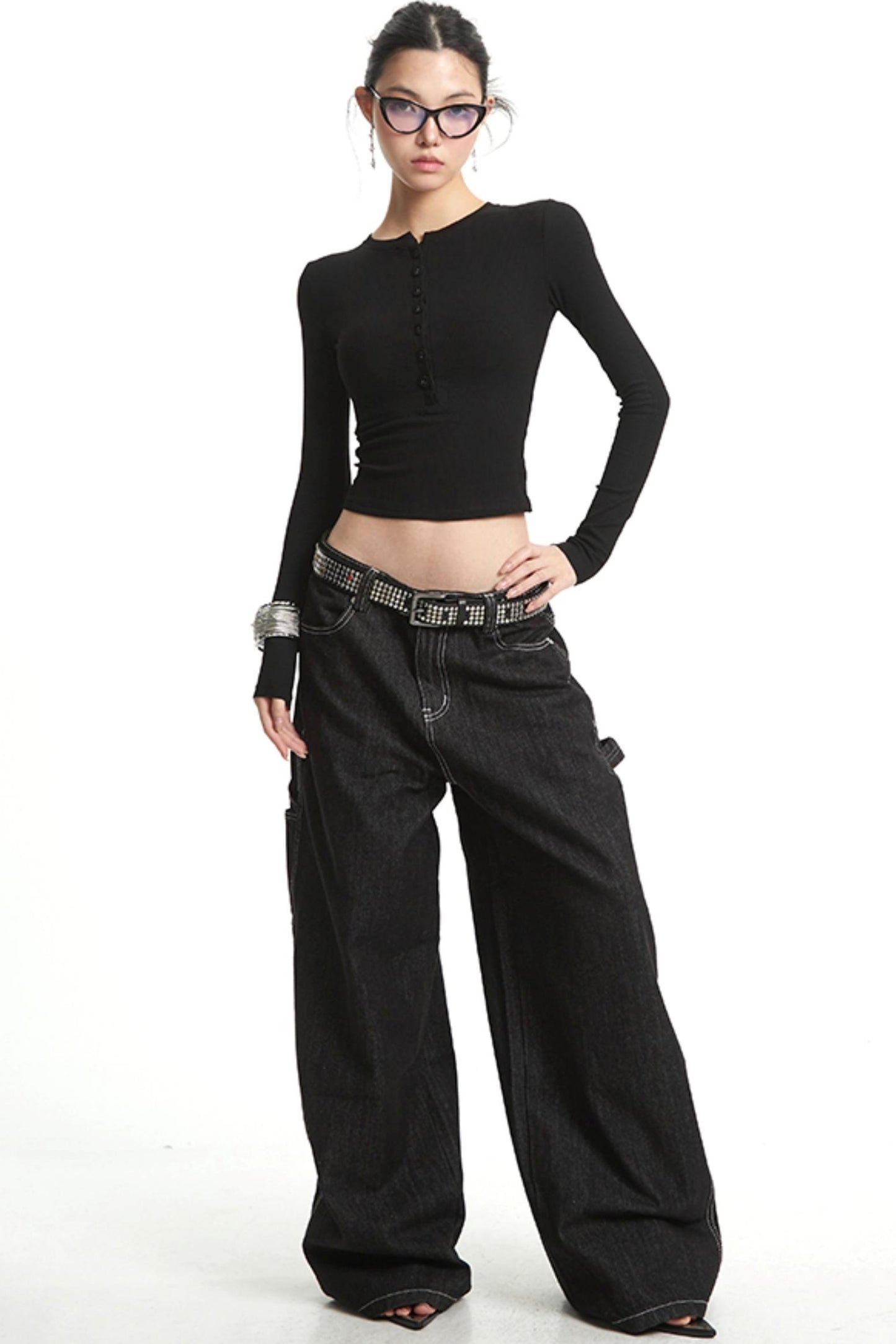 Solid Color Long Sleeve T-Shirt