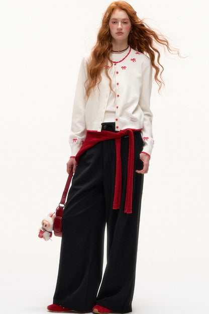 PU Leather Cardigan Style Jacket Set-Up