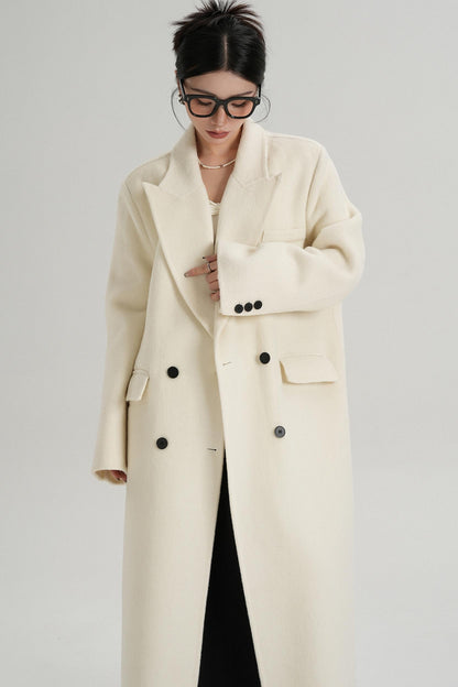 Straight Wool Coat