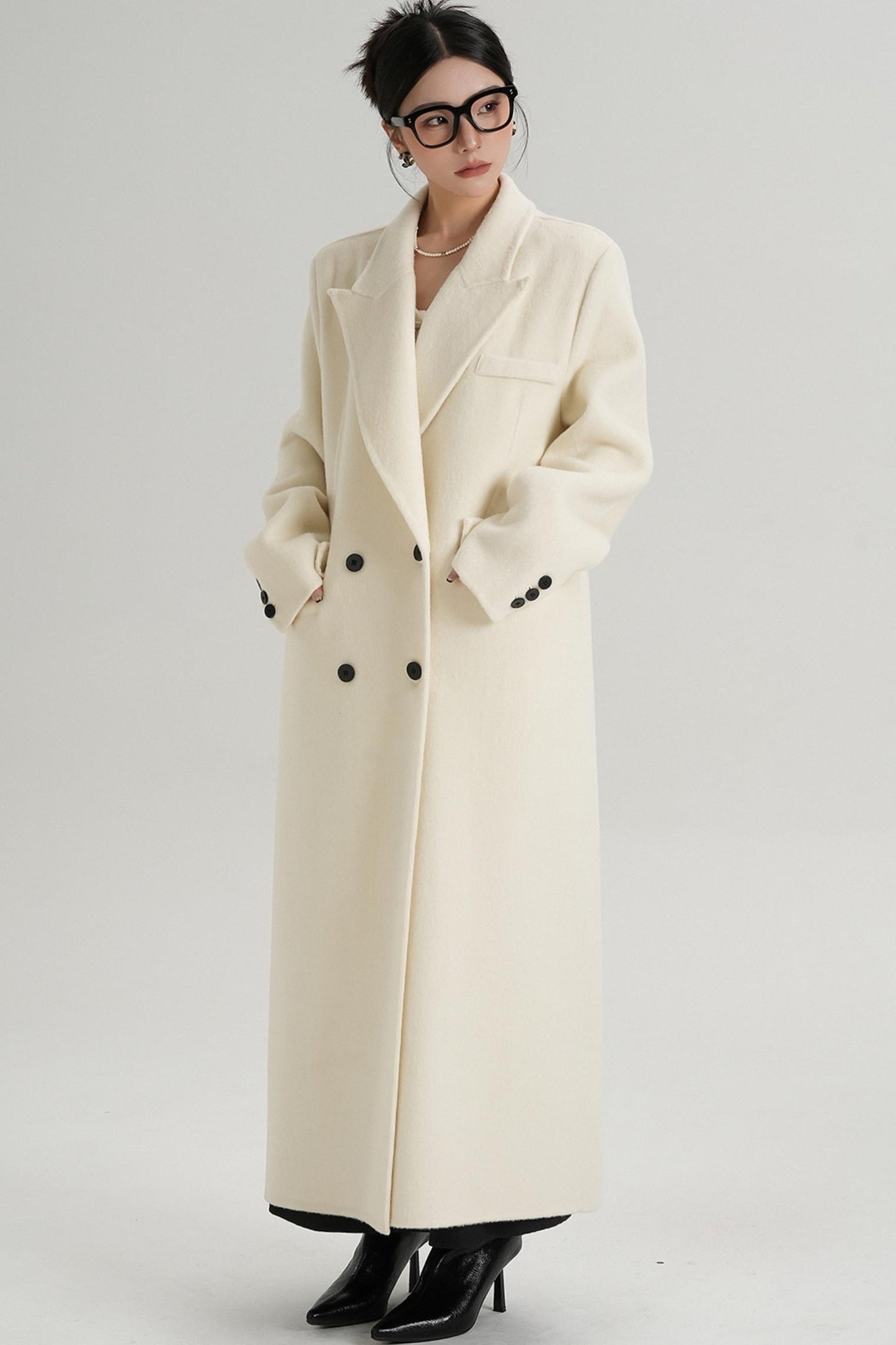 Straight Wool Coat