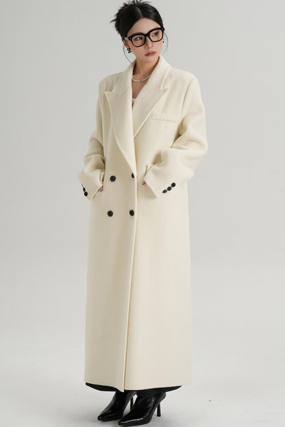 Straight Wool Coat