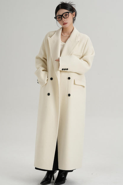 Straight Wool Coat