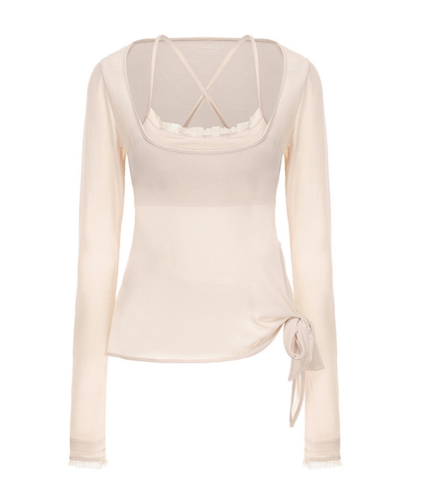 U-Neck Corset Top Set