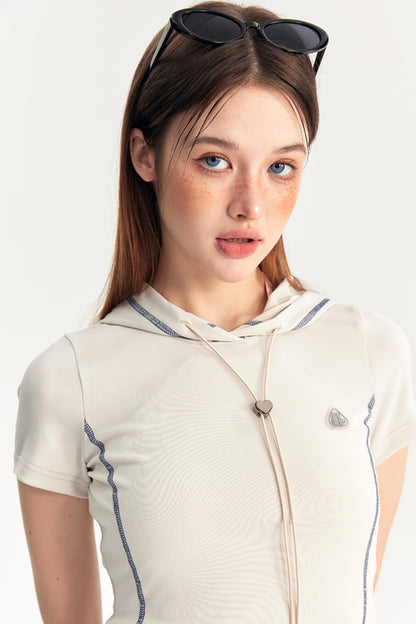 Cool Tech Hooded Short Sleeve T-Shirt