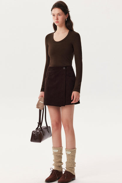 Sheep Wool Slim Knitwear Sweater