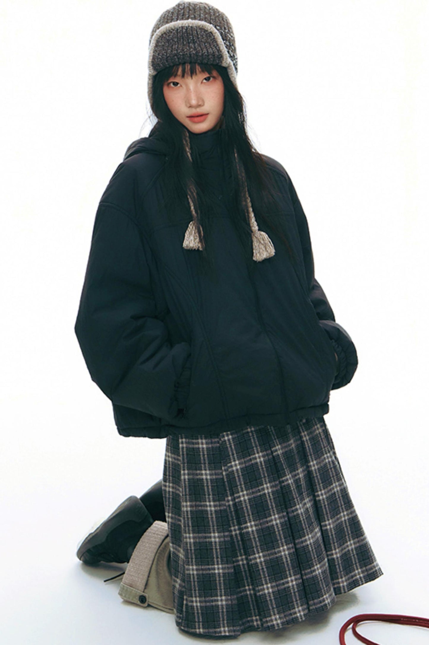 Detachable Cotton Fill Winter Coat