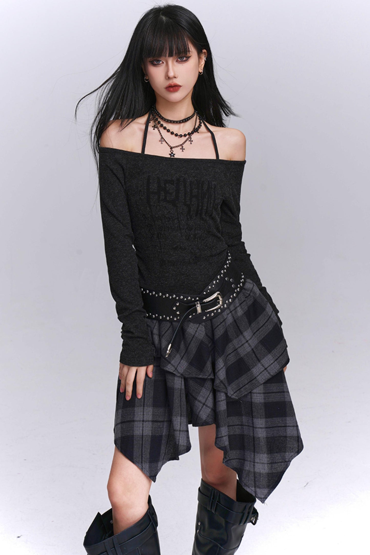 Hot Girl Off-Shoulder Party Dress