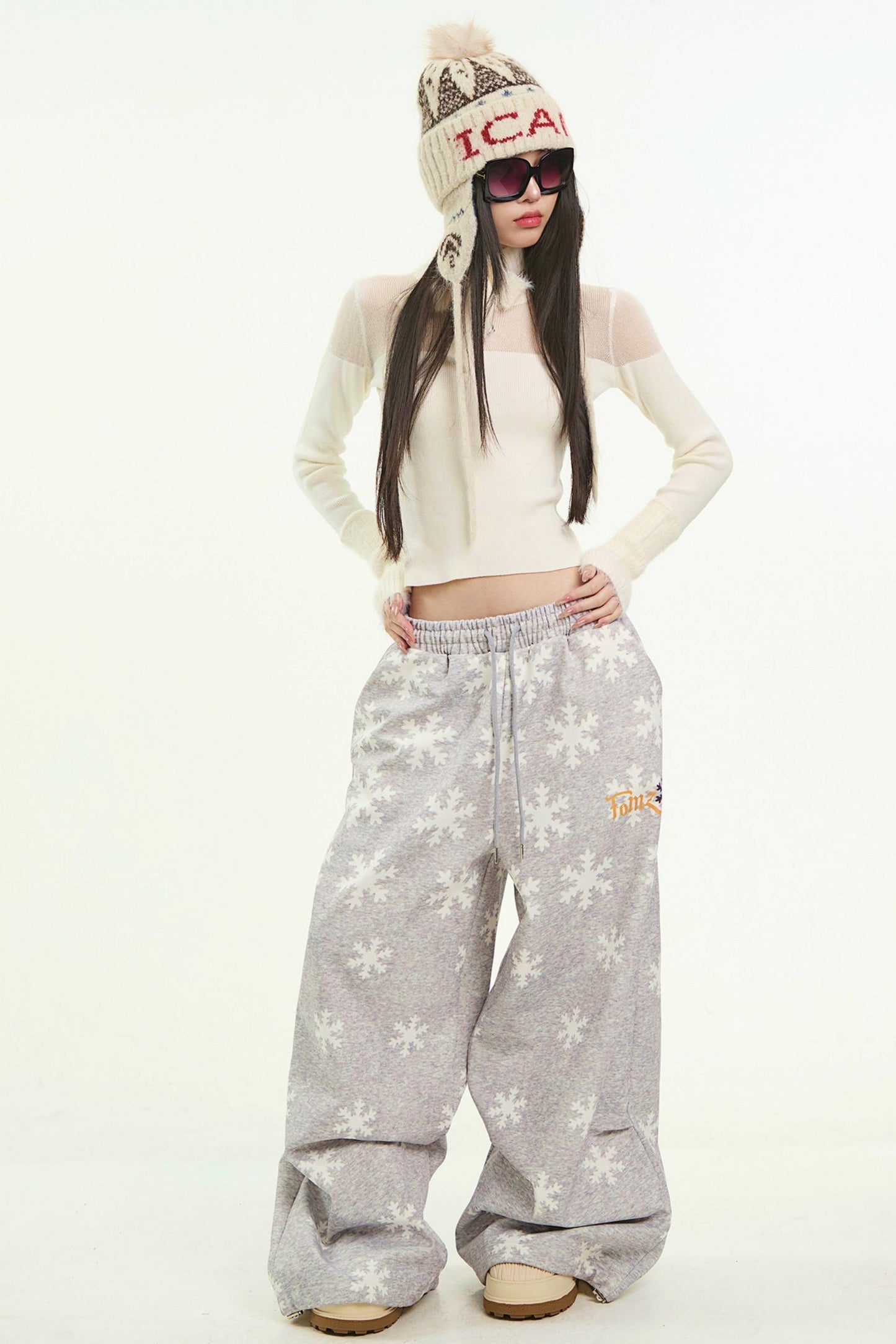 Korean White Slim Top