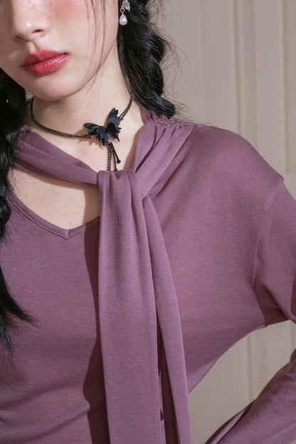 Green Wool Shawl Top