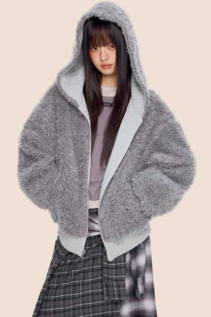 Reversible Faux Shearling Jacket