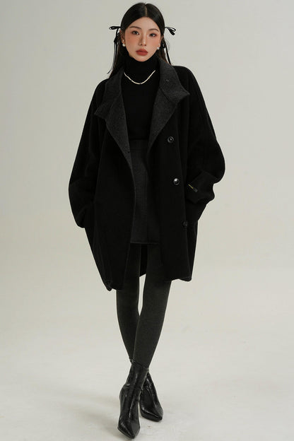 High-End Double-Sided Mid-Length Coat