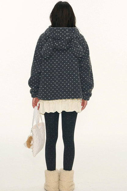Rabbit Polka Dot Lambswool Jacket