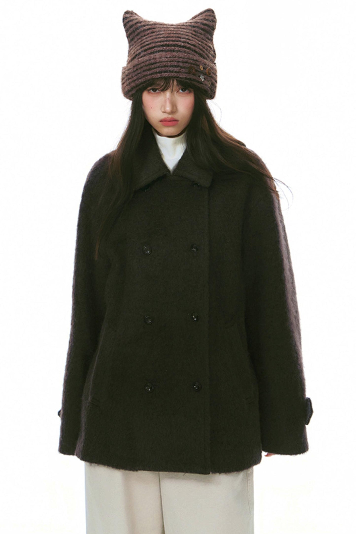 Simple Woolen Jacket