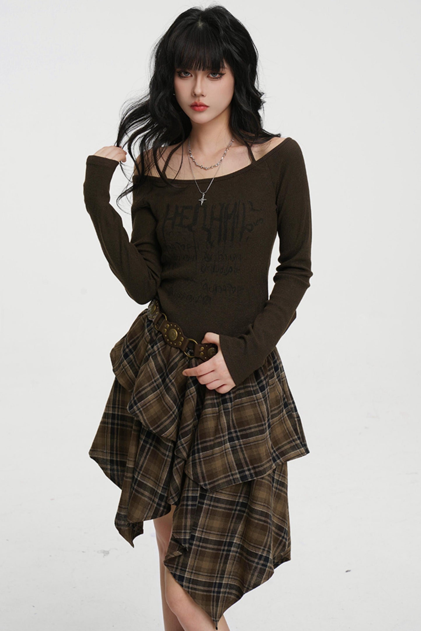 Hot Girl Off-Shoulder Party Dress