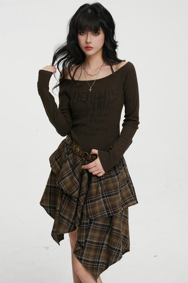 Hot Girl Off-Shoulder Party Dress