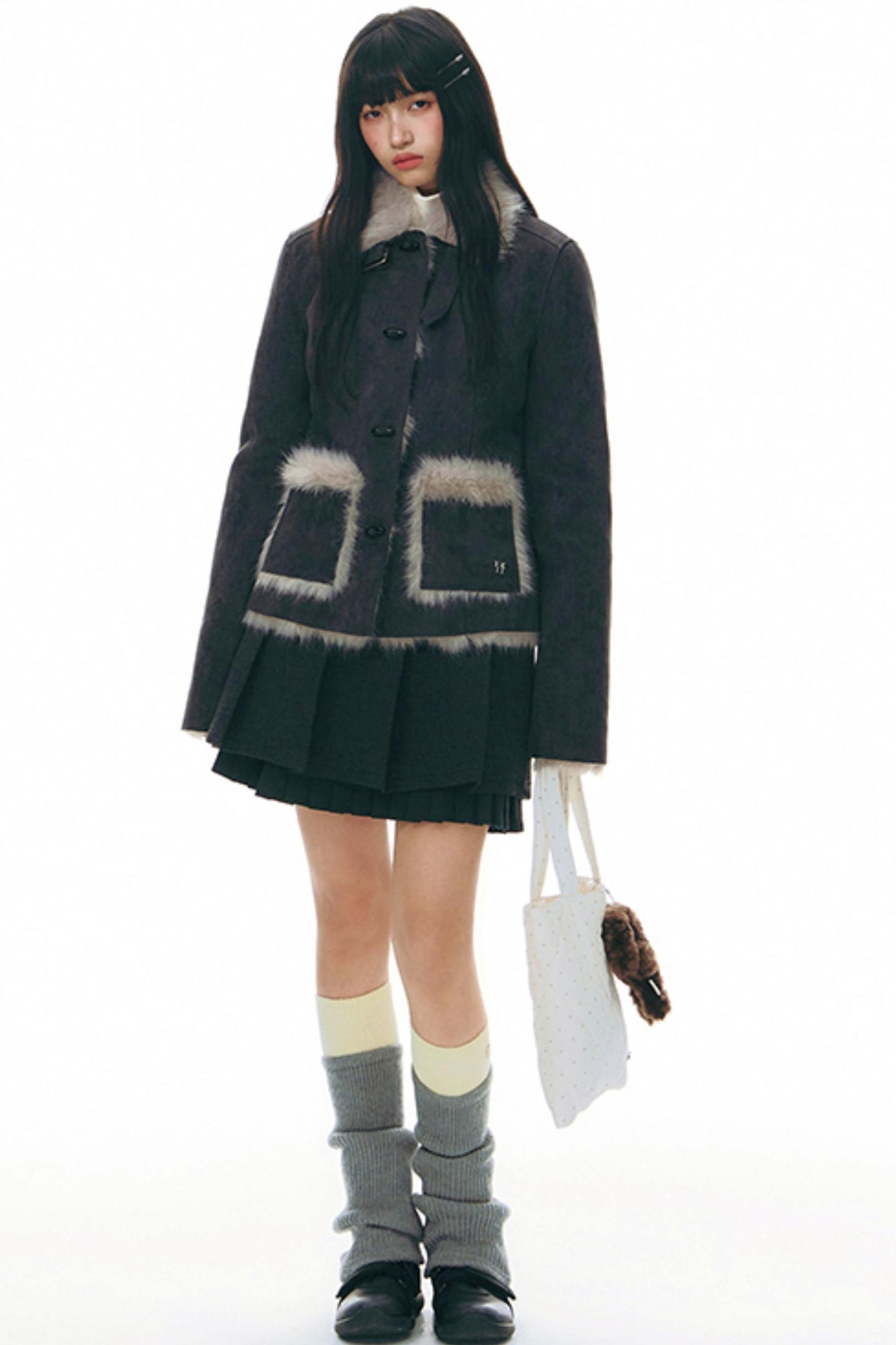 Integrated Lapel Winter Cotton Jacket