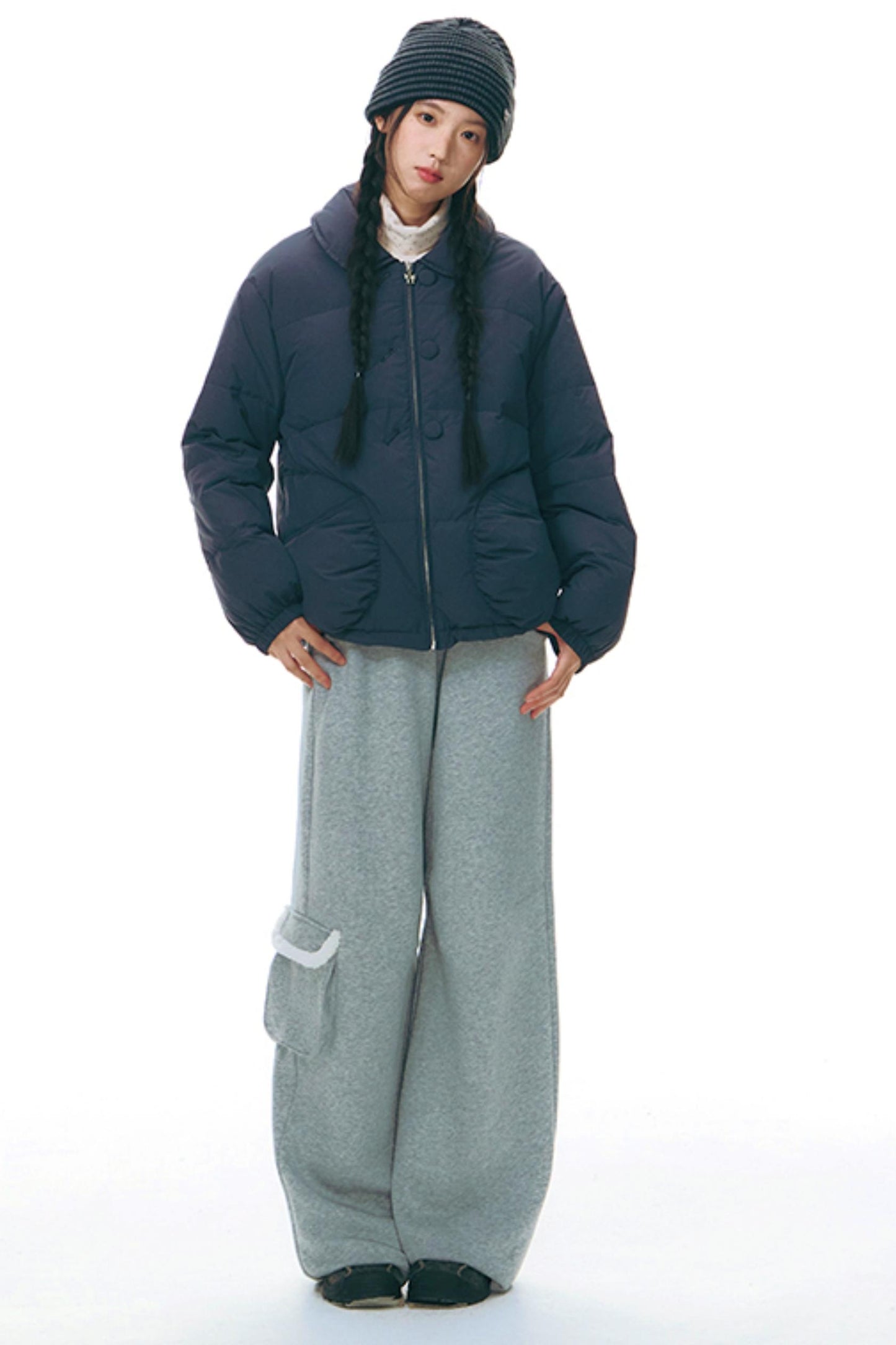 Embroidered Cotton Jacket Set-Up