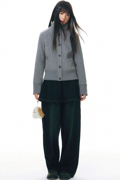 Original Patchwork Tweed Jacket