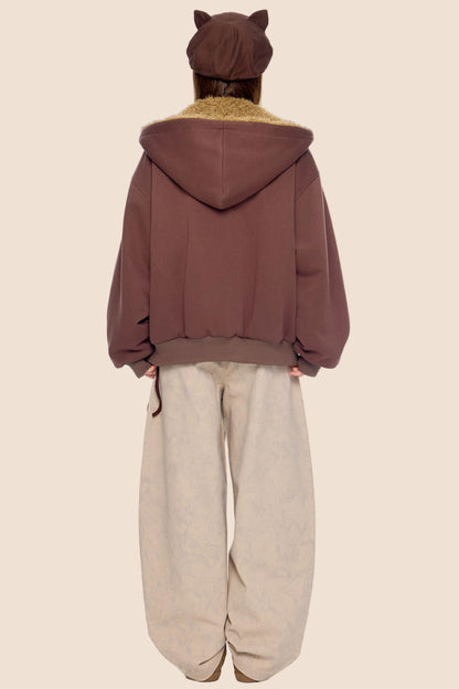 Reversible Faux Shearling Jacket