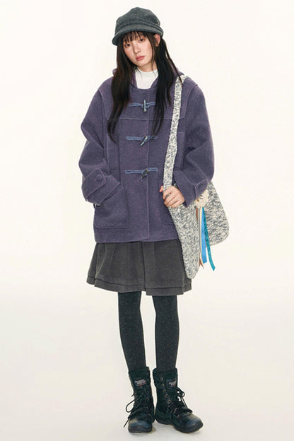 Original Woolen Hooded Jacket