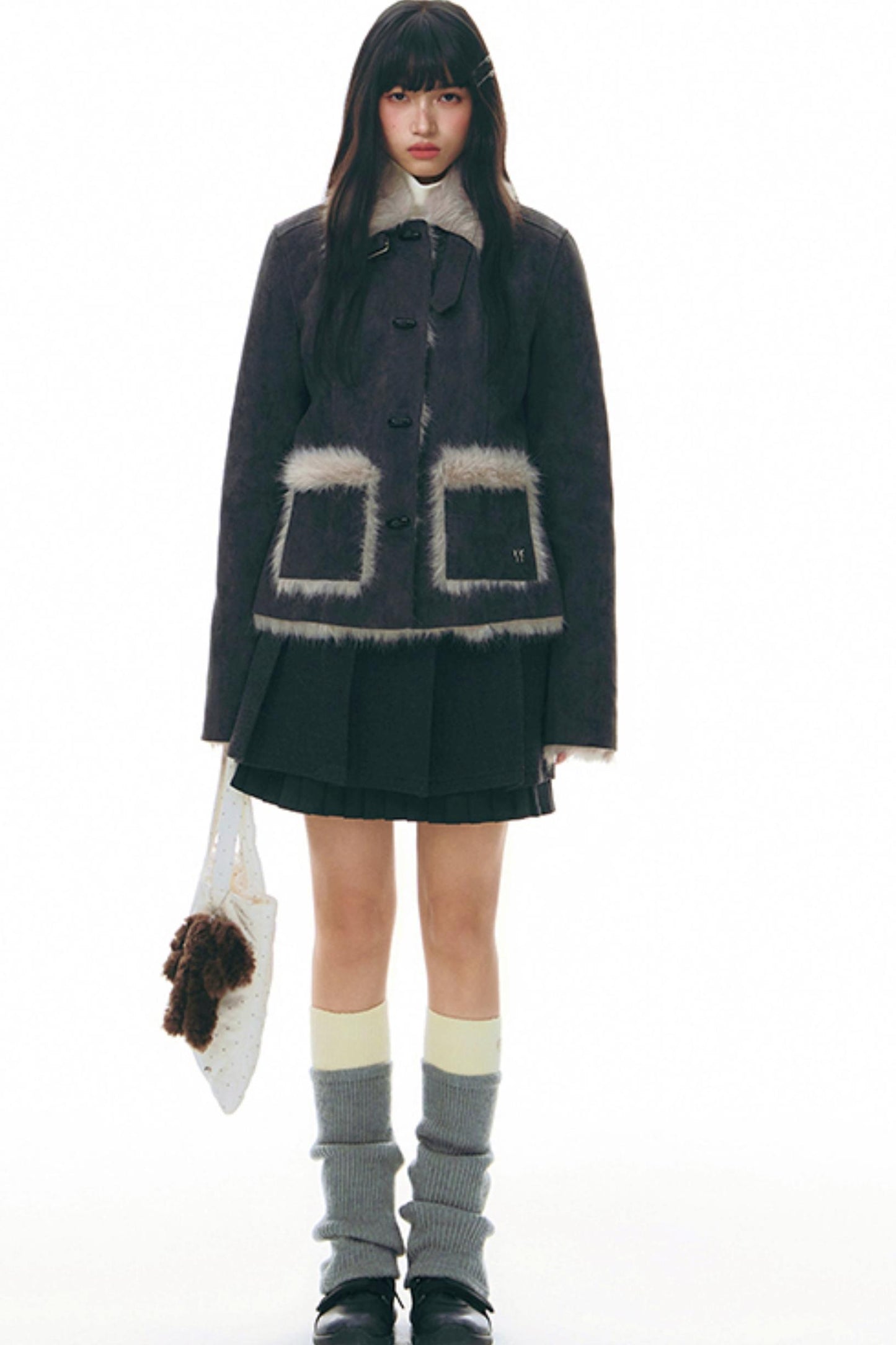 Integrated Lapel Winter Cotton Jacket